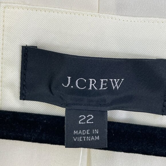 J Crew Womens Plus 22 Light Yellow Blazer Cupro Viscose Lightweight Jacket - Picture 3 of 10